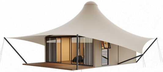 极端天气应对预案：暴雨/大风环境下的户外酒店帐篷应急加固措施